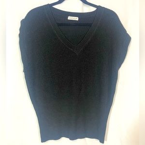 Genoa Black Sweater Vest